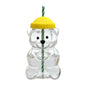 Glass Bear Cup-Star Bear Straw