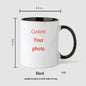 Personalized Your Photo Mug, Custom NAME Logo TEXT Cup,