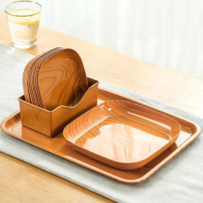Japanese-style Plastic Dish Multifunctional