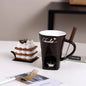 Candle Cup Cheese Chocolate Melting Ceramic Mug