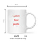 Personalized Your Photo Mug, Custom NAME Logo TEXT Cup,