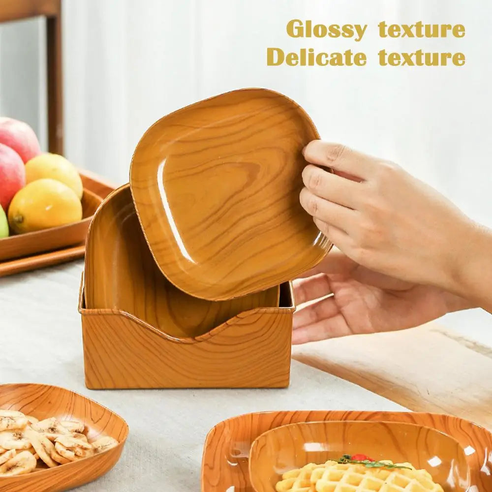 Japanese-style Plastic Dish Multifunctional