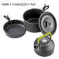 Camping Cooking set Camping Cookware Travel Tableware Outdoor Picnic