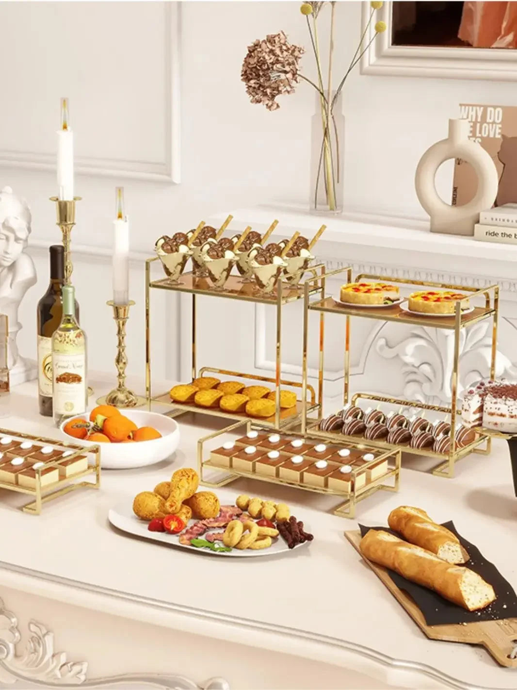 Buffet Banquet Candy Bar Decoration Wedding