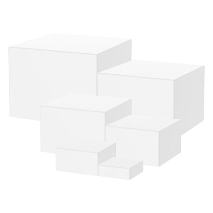 6pcs Acrylic Buffet Riser Food