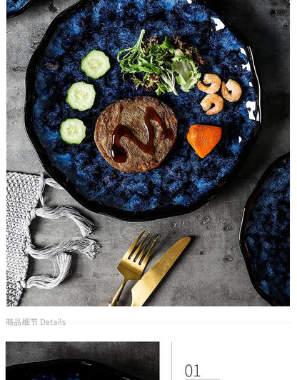 Creative Kiln-Change Bowl and Plate Tableware Home