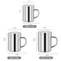 Stainless Steel Coffee Double Walled Mugs