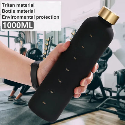 Bottle With Time Marker 32 OZ Motivational Reusable Fitness Sports