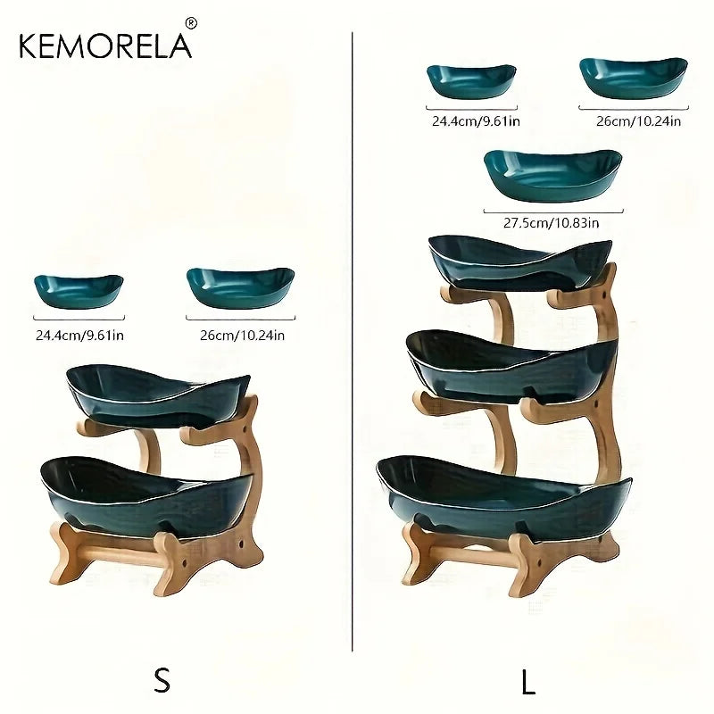 Layer Fruit Plate Home Living Room