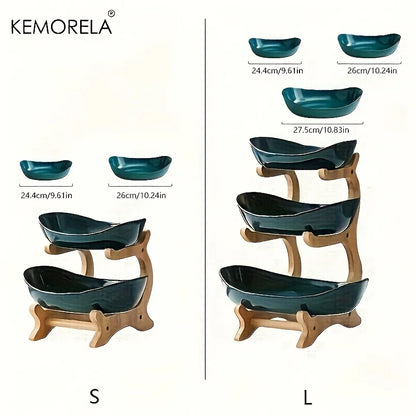 Layer Fruit Plate Home Living Room