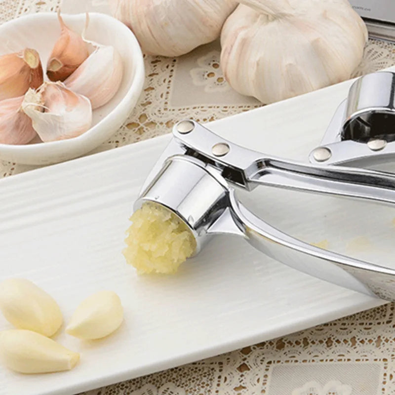 Garlic Press Mincer Stainless Steel