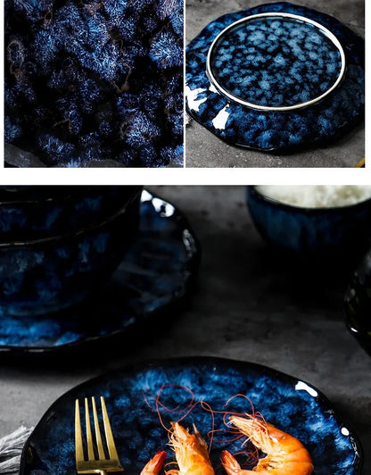 Creative Kiln-Change Bowl and Plate Tableware Home