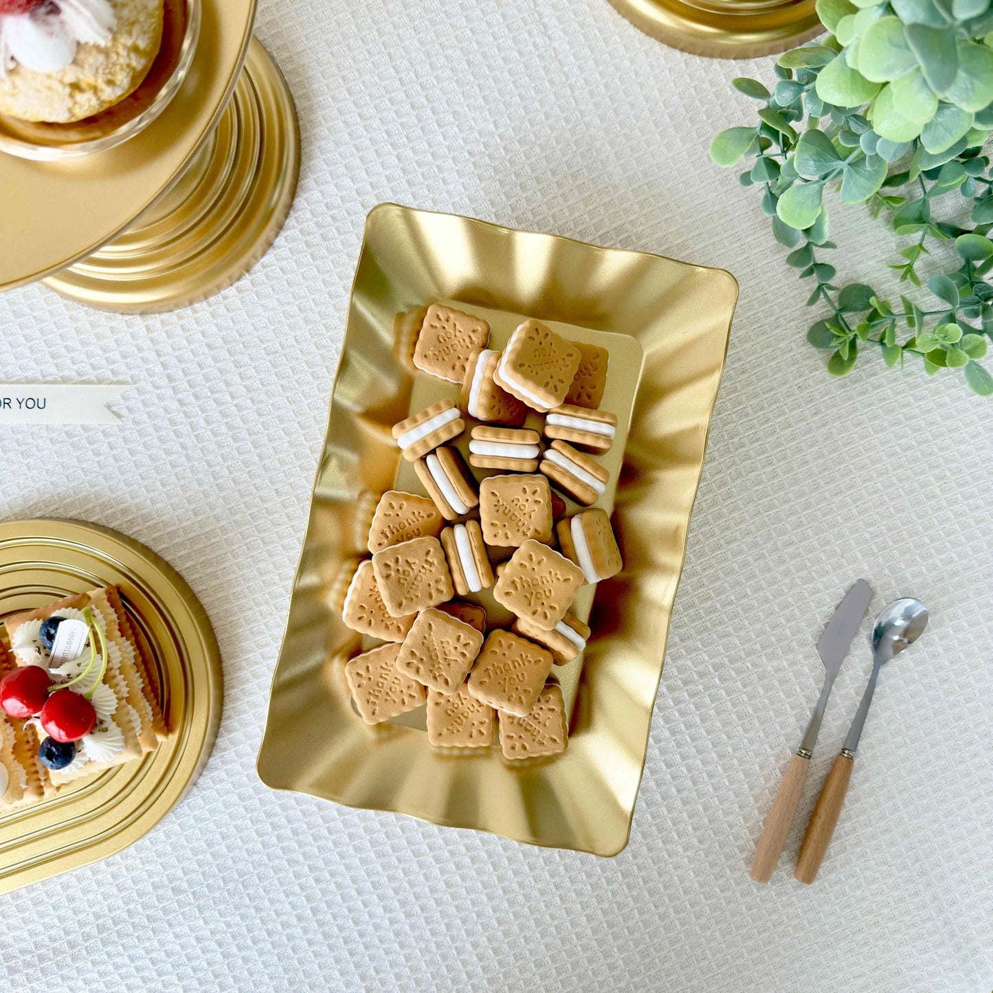 1pc durable sturdy cake stand candy plate dessert