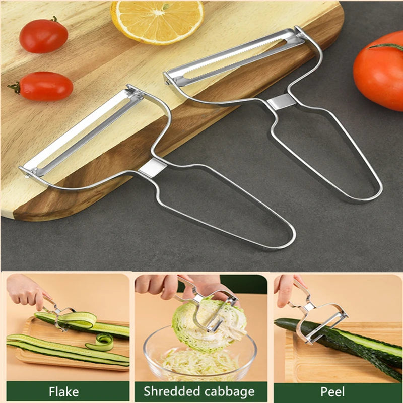Peeler Vegetables Fruit Stainless Steel Knife Cabbage Graters