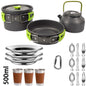 Camping Cooking set Camping Cookware Travel Tableware Outdoor Picnic