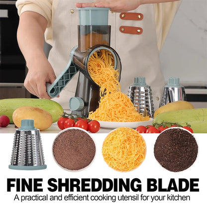 Rotary Cheese Grater Versatile Manual
