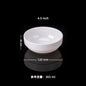 Korea Short White Melamine Bowls