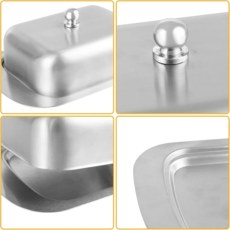 Stainless Steel Butter Dish