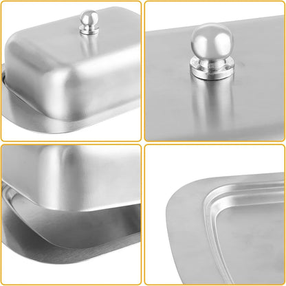 Stainless Steel Butter Dish