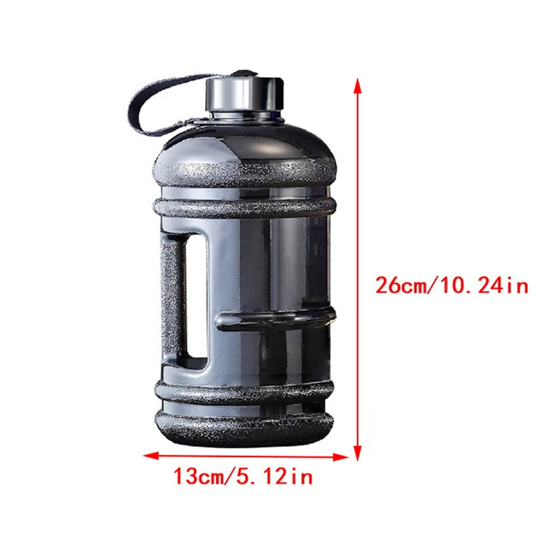 2L Portable PETG Large Capacity Water Bottle Training Sports