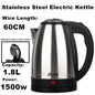 JFBONIN Stainless Steel Electric Kettle