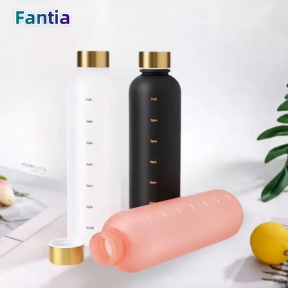 Bottle With Time Marker 32 OZ Motivational Reusable Fitness Sports